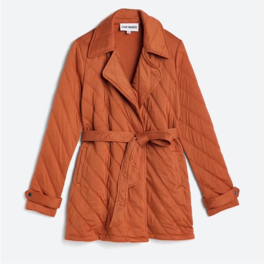 Steve Madden Women's Rust Quilted Jacket